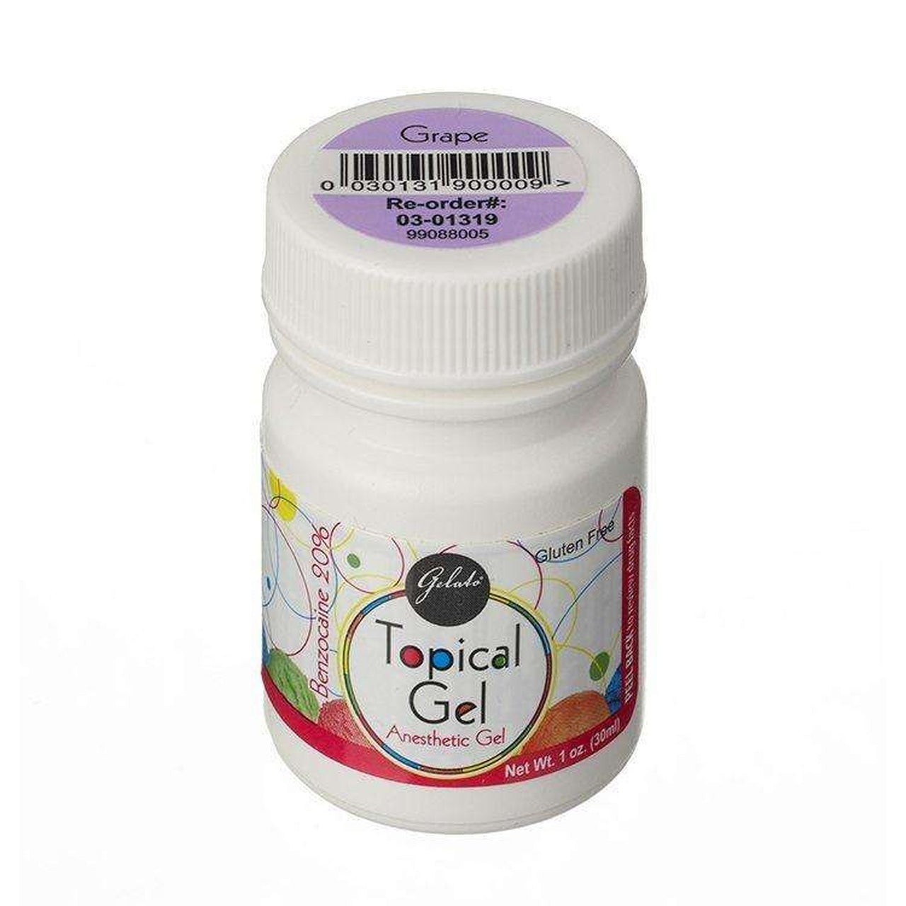 Keystone 03-01319 Gelato Plus Grape Flavored Topical Anesthetic Gel 1 Oz Keystone 03-01319 Gelato Plus Grape Flavored Topical Anesthetic Gel 1 Oz